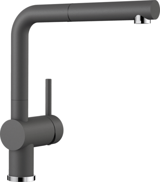 Смеситель Blanco LINUS сатинированная платина satin platinum 527698