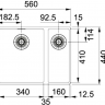 Кухонная мойка Franke  SIRIUS SID 160, 125.0443.363 сахара 2