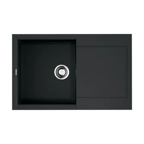 Мойка кухонная Omoikiri Sakaime 79 BL 4993276 Tetogranit, черный