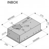 Кухонная полновстраиваемая вытяжка Konigin Inbox Inox 60 9