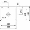 Мойка кухонная Franke MTK 610-58 миндаль 2