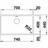 Кухонная мойка Blanco Andano 700-U  522971 3