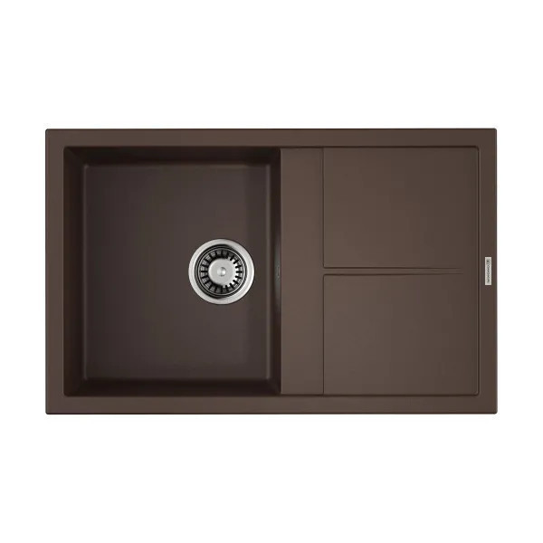 Мойка кухонная Omoikiri Sumi 79 DC 4993666 Tetogranit, темный шоколад