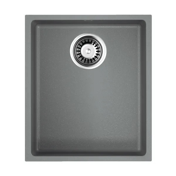 Мойка кухонная Omoikiri Bosen 38-U GR 4993538 Tetogranit, leningrad grey