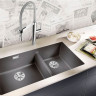 Кухонная мойка Blanco Subline 480/320-U темная скала 2