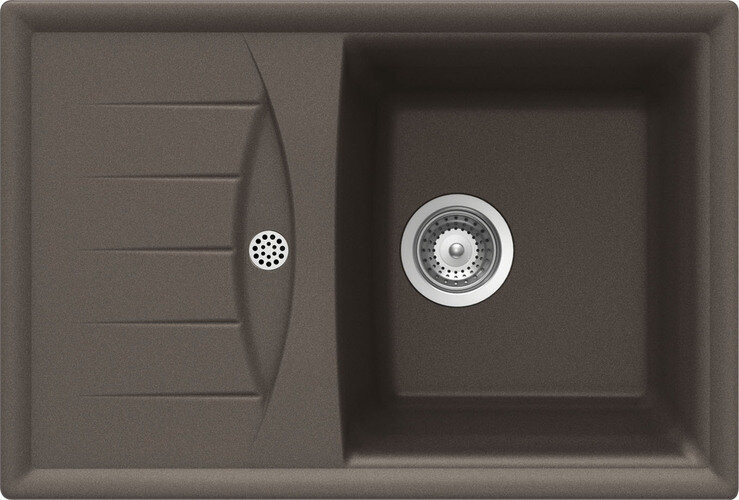 Кухонная мойка SCHOCK Genius 45D, мокка (700255)